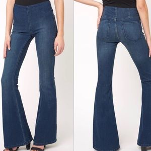 Free People pull on flare jeans